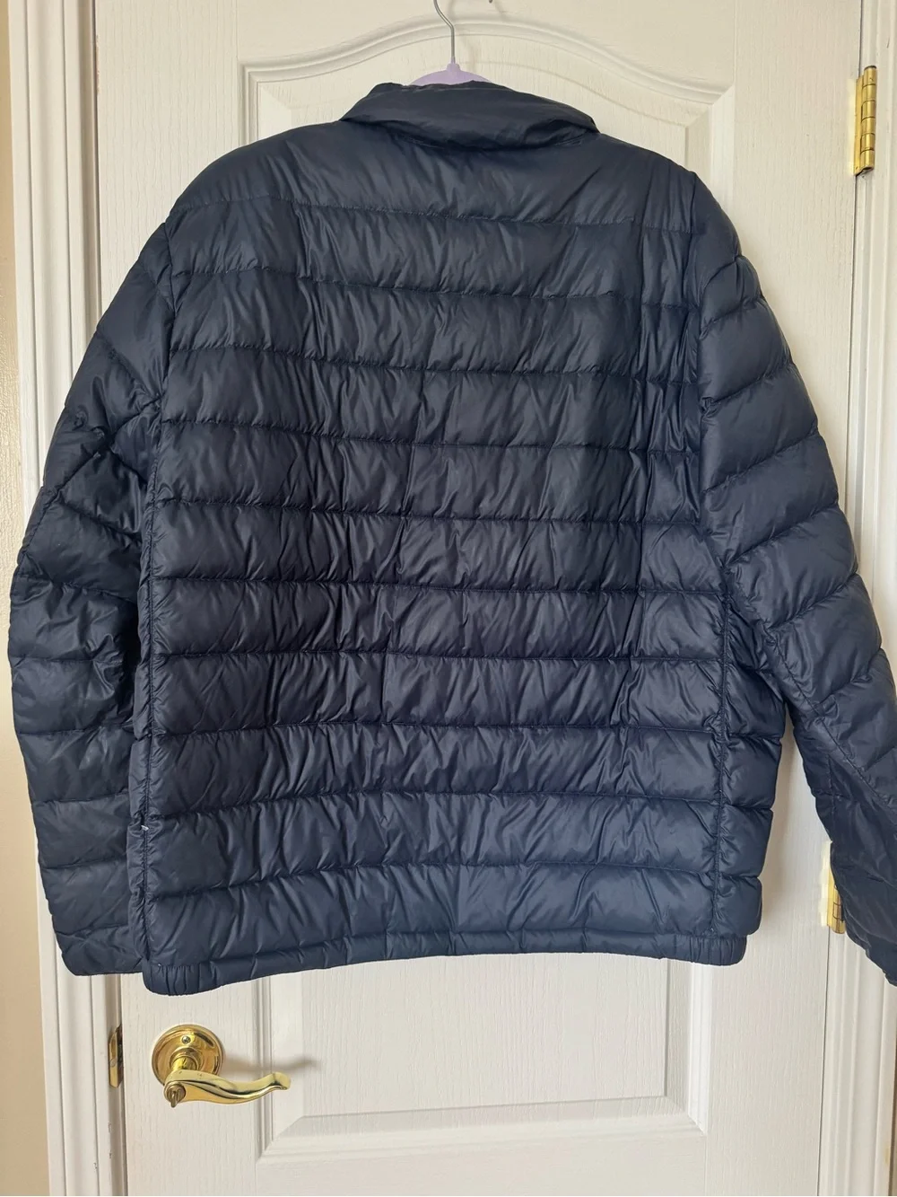 Polo Ralph Lauren Packable Down Puffer Jacket Navy Blue XXL Lightweight